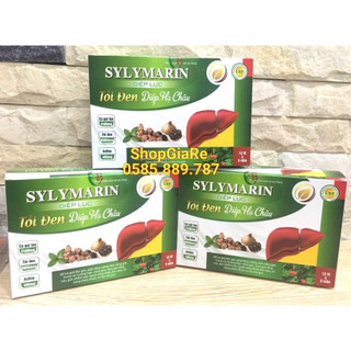 Sylymarin Diệp lục tỏi đen diệp hạ châu bổ gan, mát gan, giải độc, hạ men gan, tăng cường chức năng gan silymarin
