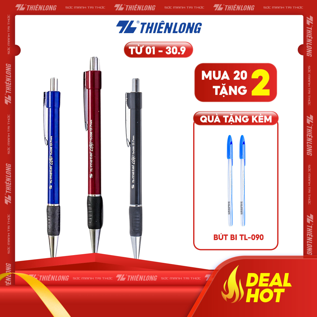 Combo 20 cây Bút Bi ngòi 0.7mm Thiên Long TL-036