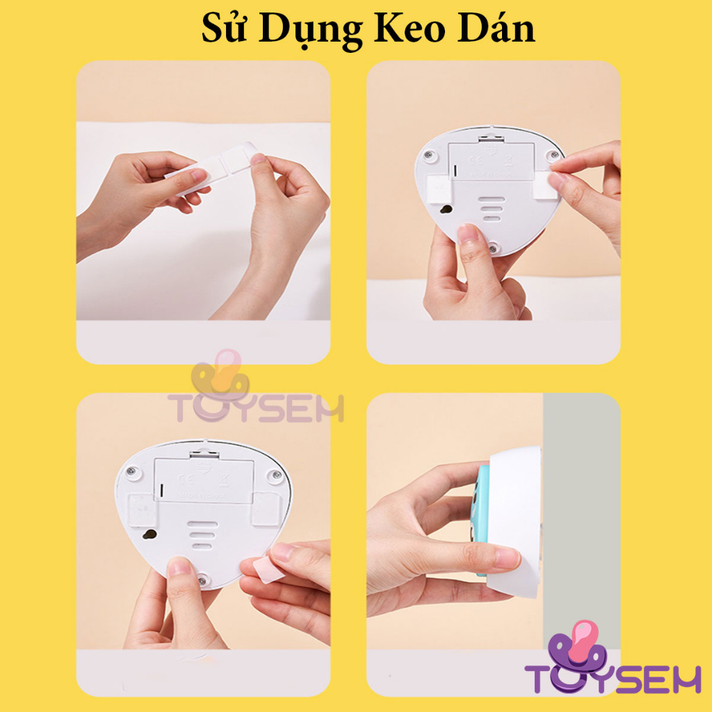 Đồ chơi chạm nhảy tăng chiều cao mẫu hoạt hình cho bé - Dụng cụ thần kỳ vui chơi thể thao dán tường