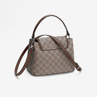 TX MONOGRAM CANVAS 68226 LIGHT - BROWN