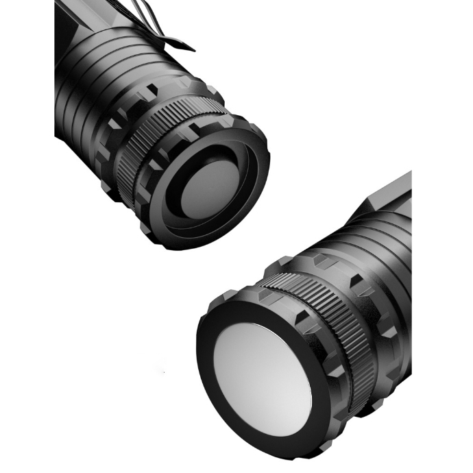 Đèn Pin Mini Cầm Tay Siêu Nhỏ Siêu Sáng 3 Chế Độ Đèn SmartVN Vỏ Nhôm Chống Nước Tặng kèm cáp sạc