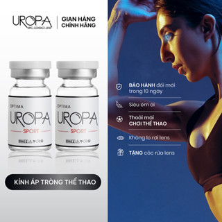 Lens Trong Suốt UROPA SPORT dành cho người chơi thể thao (kháng tia UV, kháng khuẩn, 1-10 độ)