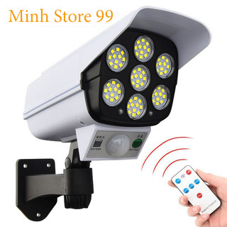 [dnl] Đèn Năng Lượng Mặt Trời Giả Camera Chống Trộm Có Điều Khiển Cảm Biến Chống Nước Tiết Kiệm Điện - minhstore99vd56