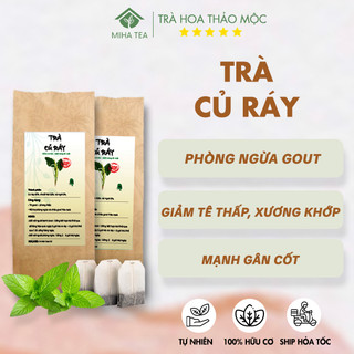 Trà củ ráy giảm nguy cơ bệnh gout, đau nhức xương khớp, tê thấp gói 30 túi lọc - MIHA Tea