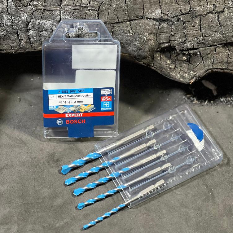 Bộ 5 mũi khoan đa năng Hex-9  Bosch 2608900585