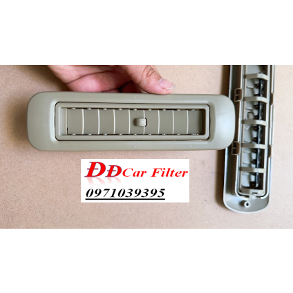 CỬA GIÓ ĐIỀU HOÀ TRẦN SAU TOYOTA FORTUNER . OEM: 63610-0K010E-0