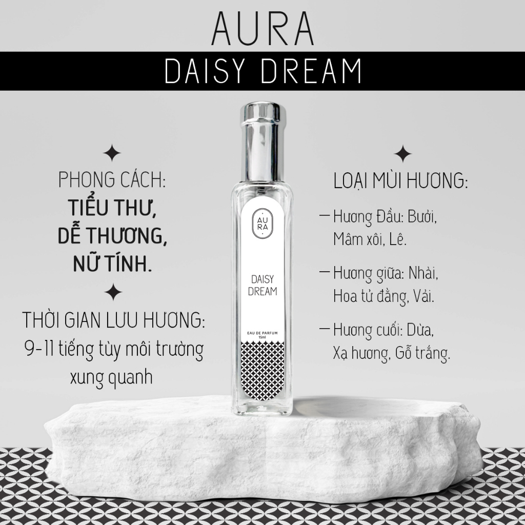 Nước hoa DAISY DREAM 15ml EDP