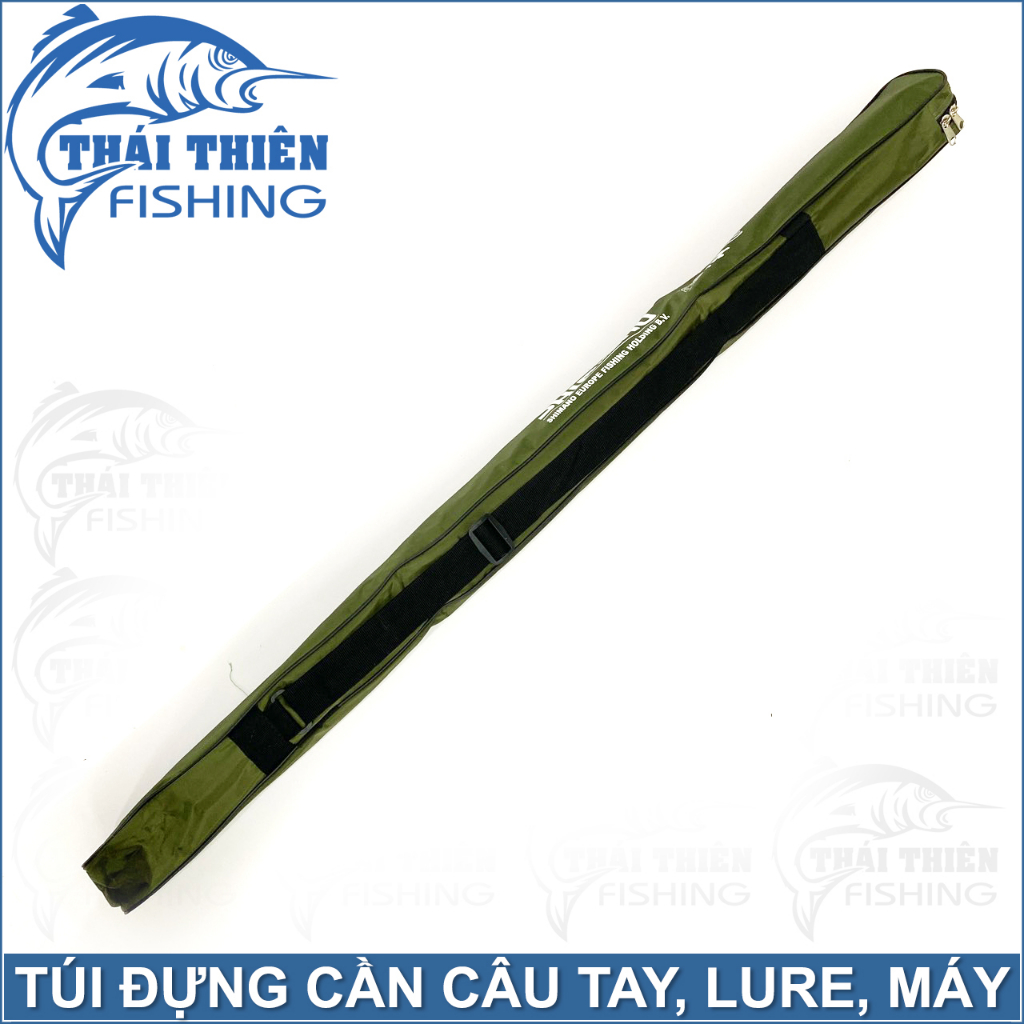 Túi Đựng Cần Câu Tay, Lure, Máy Shinano Có Chống Thấm, Dây Đeo, Quai Xách