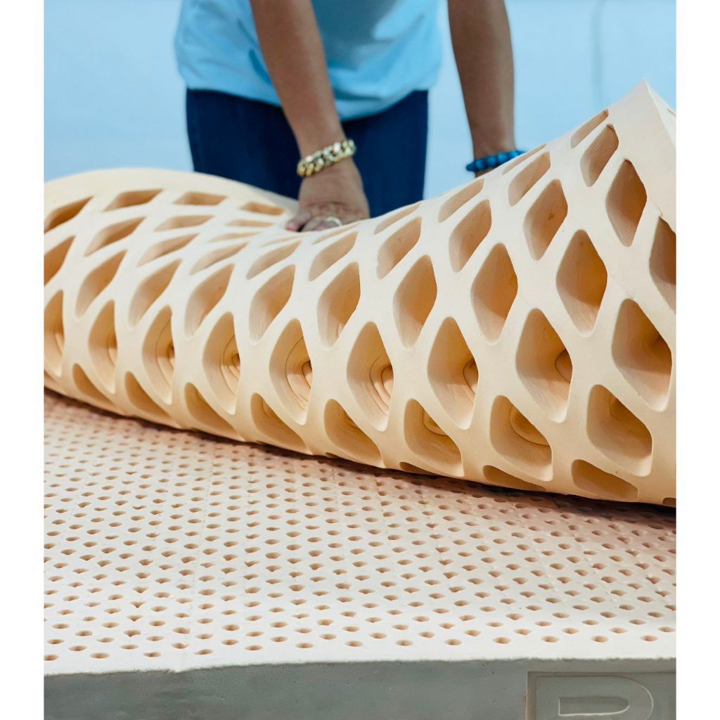 Nệm Cao Su Thiên Nhiên 100% quà tặng kèm 2 gối cao su thiên nhiên nhập khẩu cao cấp