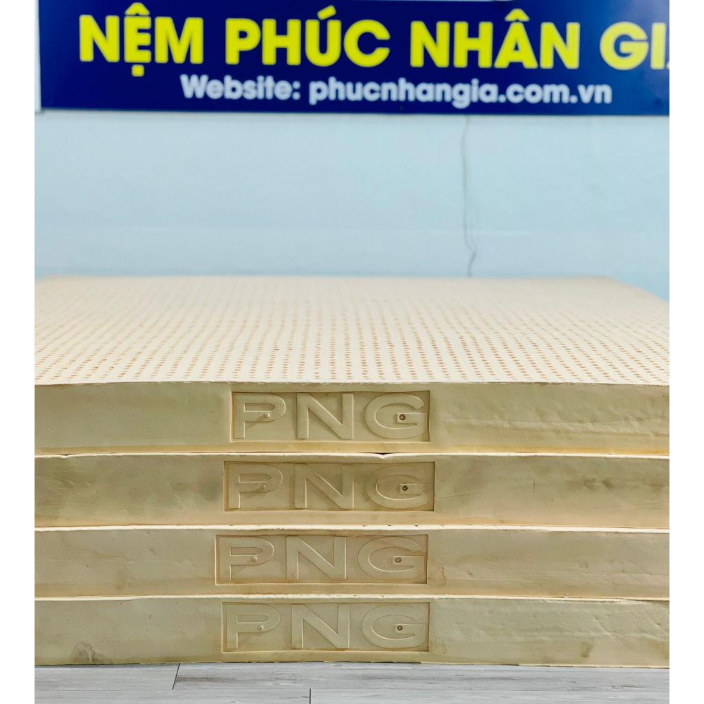 Nệm Cao Su Thiên Nhiên 100% quà tặng kèm 2 gối cao su thiên nhiên nhập khẩu cao cấp