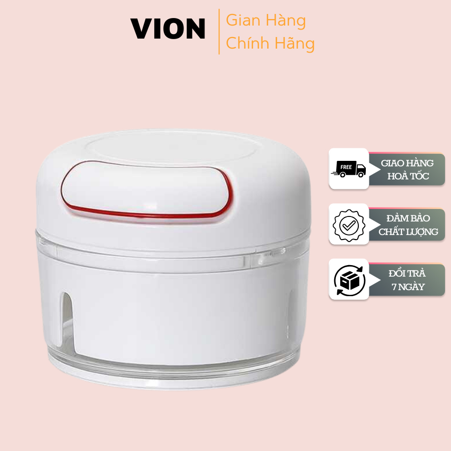 Máy Xay Tỏi Ớt Cầm Tay Dụng Cụ Xay Tỏi Ớt Đa Năng,Hành Rau Củ Quả Cầm Tay Siêu Tiện Lợi VION