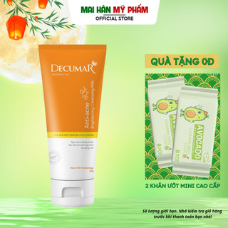 Sữa rửa mặt dạng Gel Decumar Advanced sáng da ngừa mụn 50g