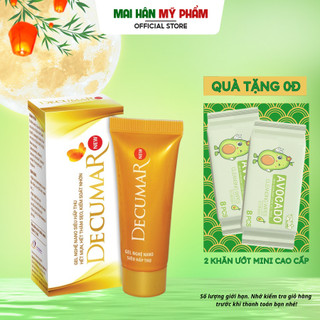 Gel ngừa mụn Decumar New Nano Nghệ 20g