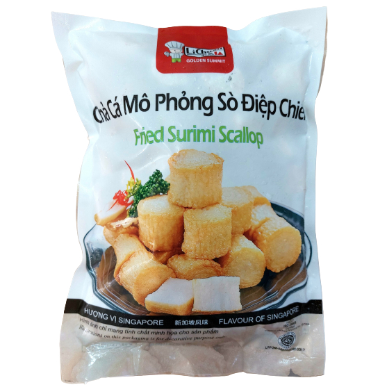 Chả cá sò điệp Lichuan 500g
