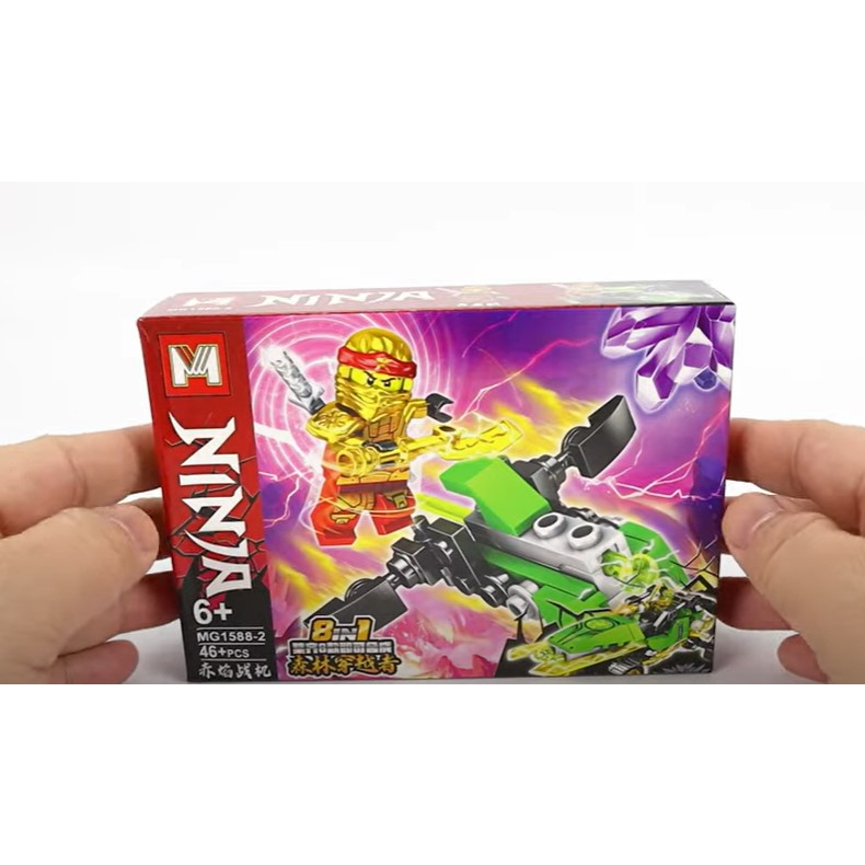 Lắp Ráp Ninjago Minifigures Siêu Xe Địa Hình MG1588