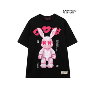 Áo thun bad rabbit drunk rabbit 100% cotton -áo phông unisex local brand