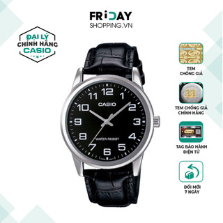 Đồng hồ casio nam mtp-v001l-1budf dây da chính hãng