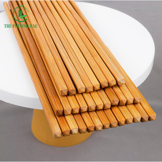 Đũa gỗ tre tây bắc TRE PHƯƠNG BẮC cao cấp, an toàn, tự nhiên, không hoá chất - (Hộp 10 đôi)