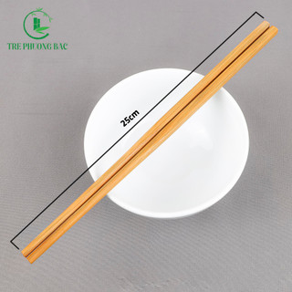Đũa gỗ tre tây bắc TRE PHƯƠNG BẮC cao cấp, an toàn, tự nhiên, không hoá chất - (Hộp 10 đôi)