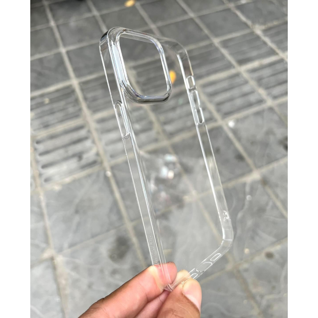 Ốp lưng Memumi trong siêu mỏng cho iPhone 15/ 15 proMax/ 12 / 13/ 14 ProMax  chống ố vàng , siêu nhẹ. Hàng Chính Hãng
