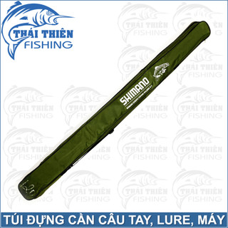 Bao đựng cần câu cá shinano dạng mềm chất liệu vải dù dùng đựng cần tay, máy, lure