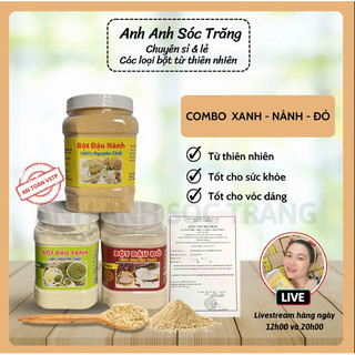 Combo 3 loại đậu mỗi hộp 500g