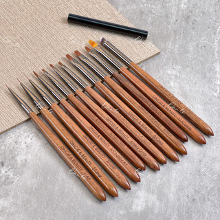 Cọ chuyên nail loại tốt cán gỗ dingxi Siêu Sale