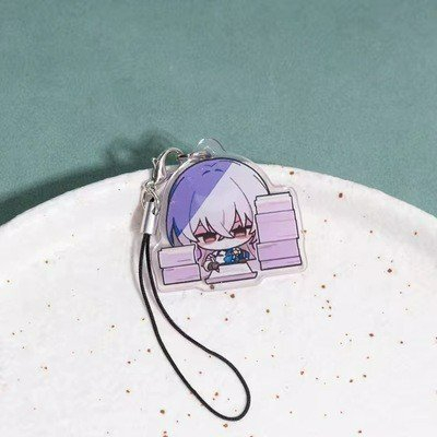 Móc dây treo điện thoại Honkai Star Rail ver CẢM XÚC in hình game anime chibi khóa mica acrylic quà tặng xinh xắn