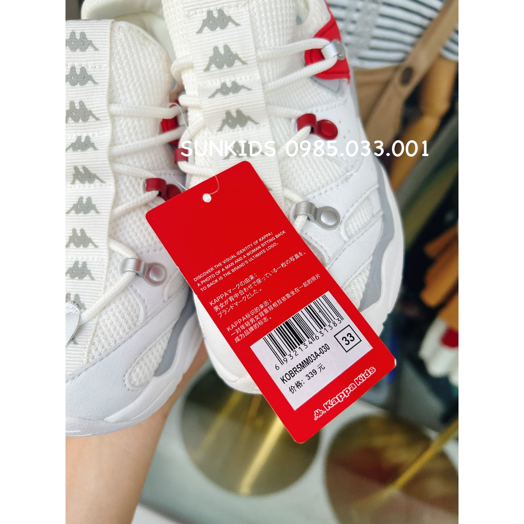Giày thể thao sneaker phối màu đan dây