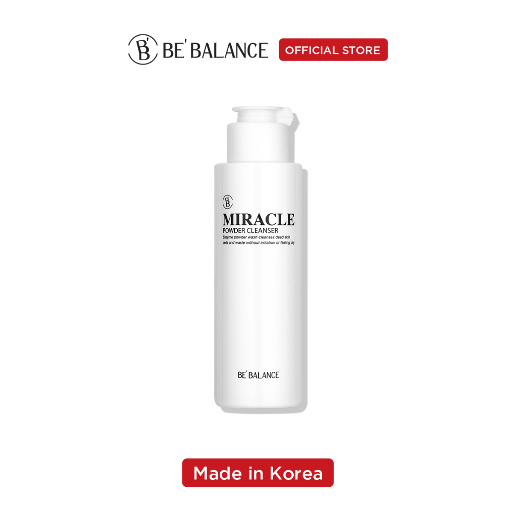 Sữa rửa mặt dạng bột kiểm soát bã nhờn, sạch sâu, sáng da  Be'Balance Miracle Powder Cleanser (50g)