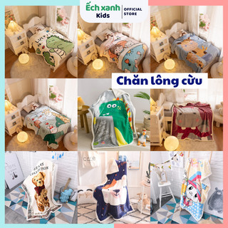 Chăn lông cừu cho bé 1m*1m4 từ 2-10 tuổi mền cho bé chăn lông cừu mùa đông siêu ấm giữ nhiệt