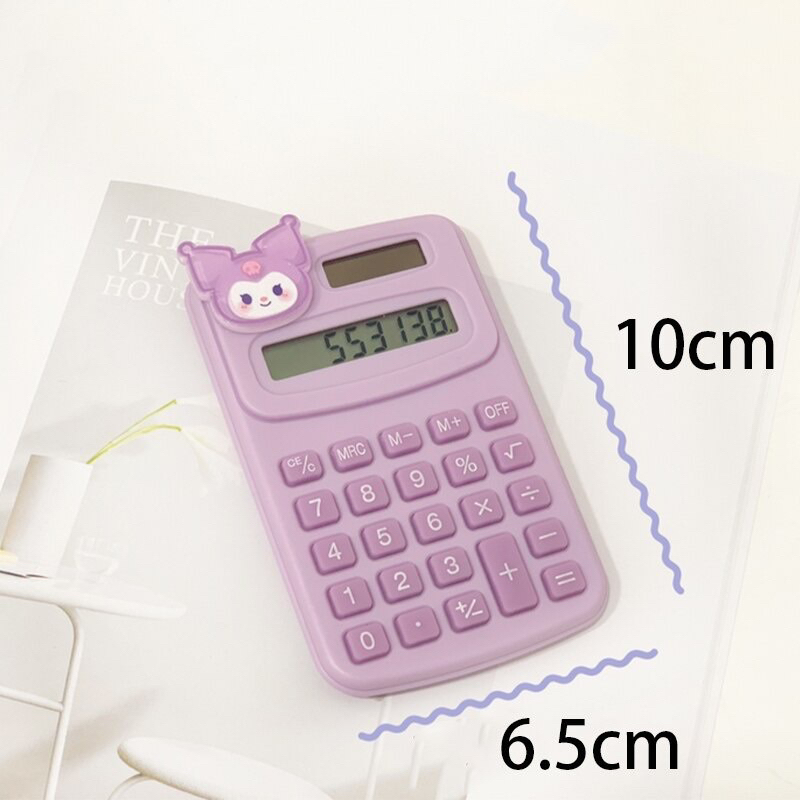 Máy Tính Cầm Tay Mini Hoạ Tiết Hoạt Hình