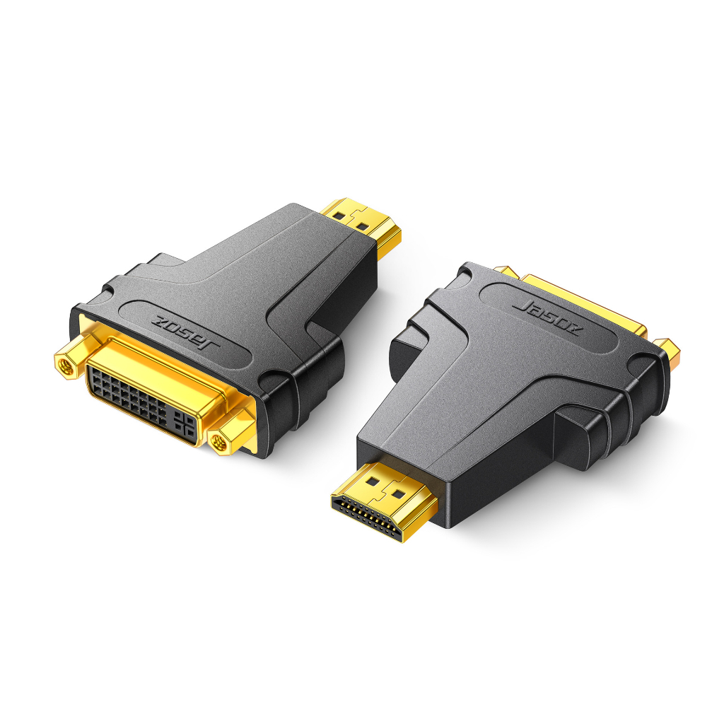 Đầu chuyển DVi To HDMI Jasoz, tương thích với nhiều loại thiết bị, chính hãng bảo hành 12 tháng