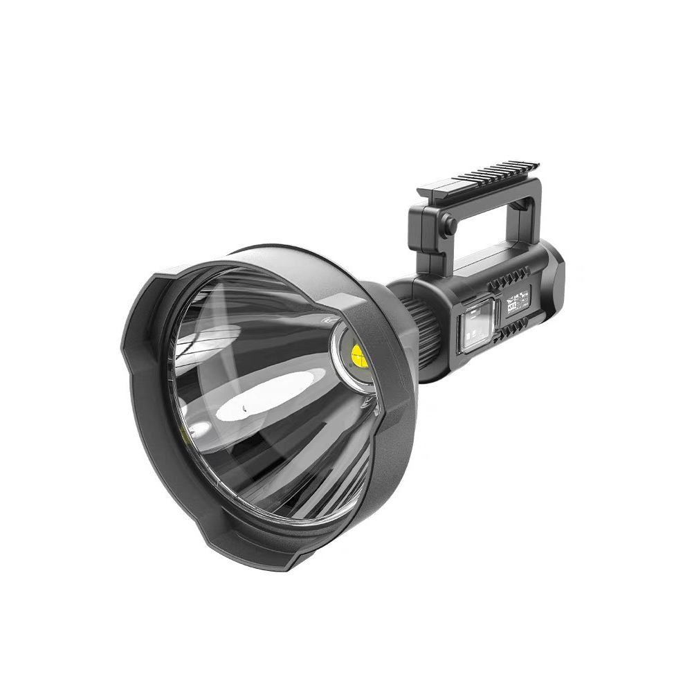 Đèn pin siêu sáng chiếu xa 1000m KAW W591 chống thấm nước - Đèn pin cầm tay sạc USB Đèn pin siêu sáng.