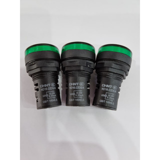 Đèn báo pha tủ điện - Chint phi 22mm ND16-22DS/4 điện 220VAC