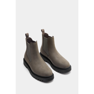 Chelsea Boots nam Pull&bear màu Grey