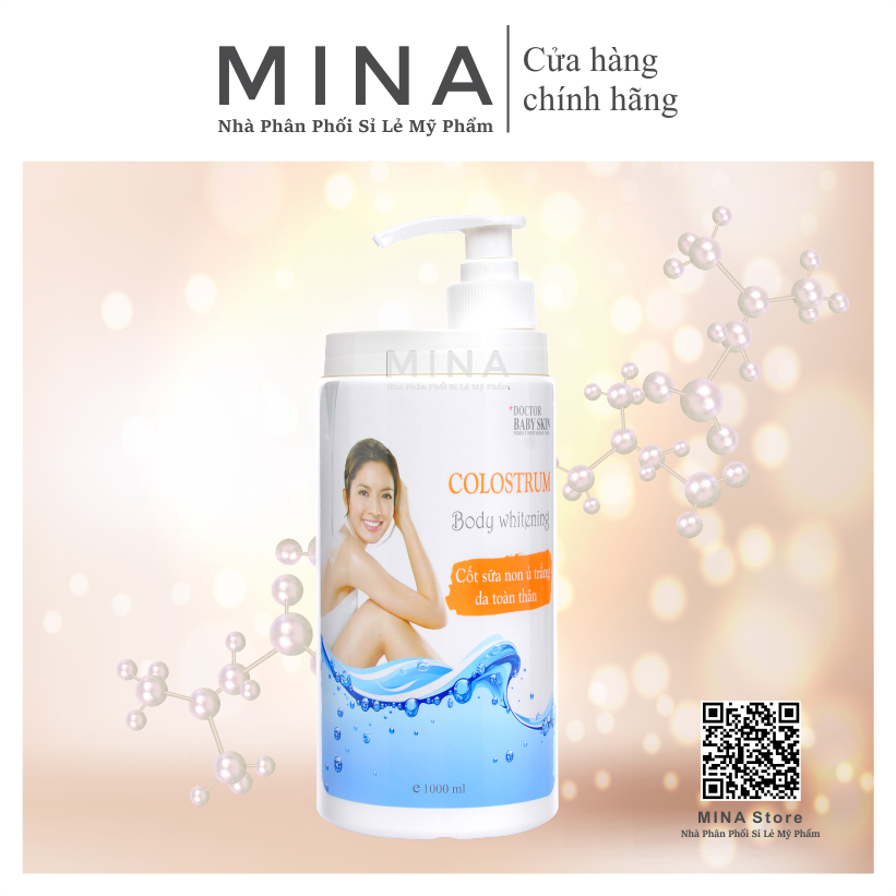 Cốt Sữa Non Ủ Trắng Da Toàn Thân - Colostrum Body Whitening - Doctor Baby Skin
