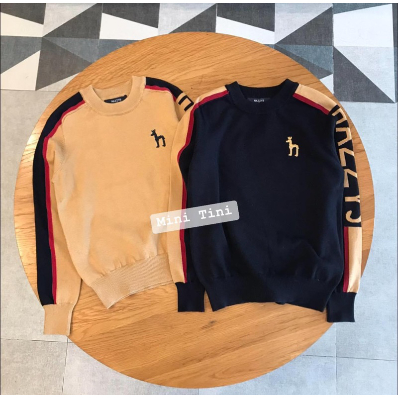 Áo len hazzy cao câps bé trai 120-165cm