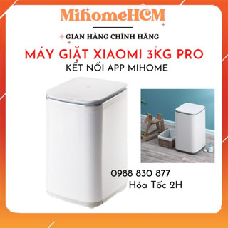 CHÍNH HÃNG] Máy giặt khử trùng thông minh 3kg Xiaomi Pro XQB30MJ101 Giặt nhanh và khử trùng 99,9%