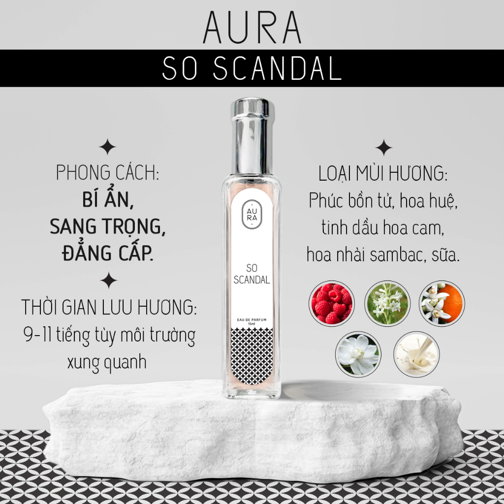 Nước hoa SO SCANDAL 15ml EDP