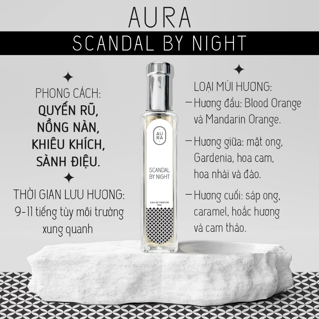 Nước hoa SCANDAL BY NIGHT 15ml EDP