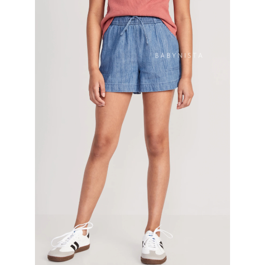 SHORT JEAN LINEN BÉ GÁI DƯ XỊN