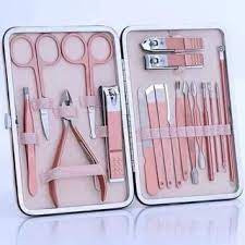 Bộ Bấm Móng Chăm Sóc Móng 18 Món Màu