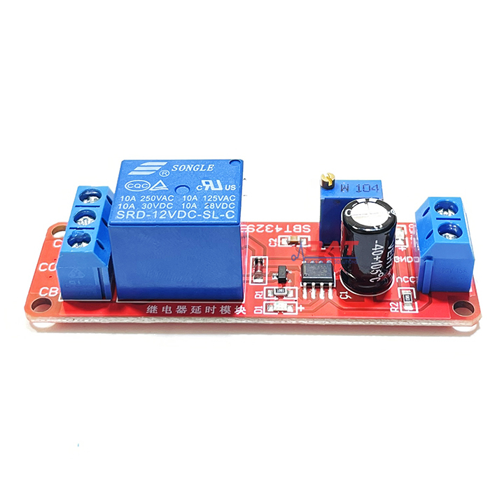 Mạch Tạo Thời Gian Trễ Đóng Relay