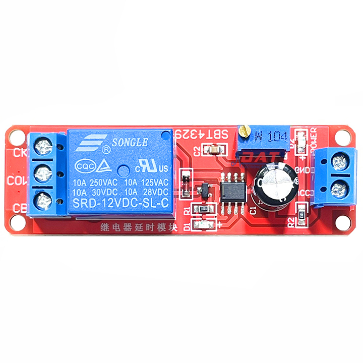 Mạch Tạo Thời Gian Trễ Đóng Relay