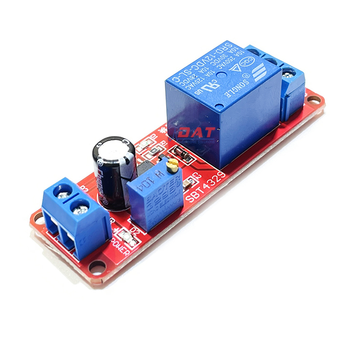 Mạch Tạo Thời Gian Trễ Đóng Relay