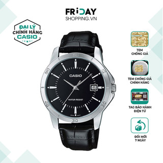 Đồng hồ casio nam mtp-v004l-1audf dây da chính hãng