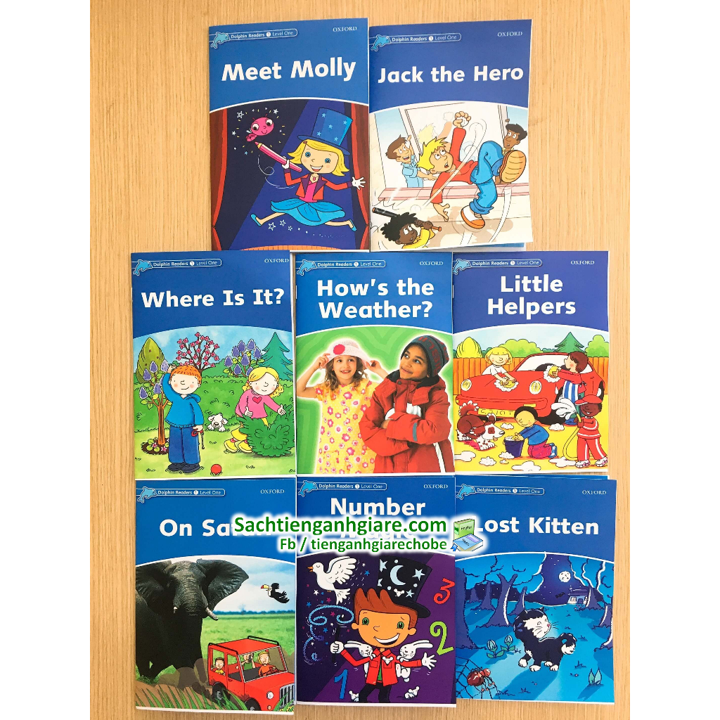 Dolphin Reader 1 - 8 cuốn