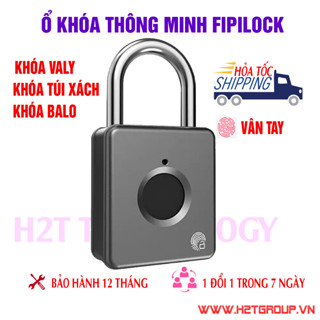 Ổ khóa vân tay Fipilock FL-314 dùng để khóa vali, khóa balo, túi xách, tiện dụng và an toàn