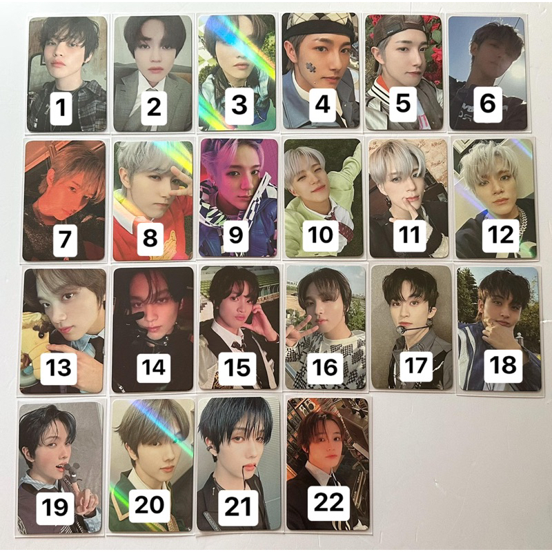 (ĐỌC KĨ MÔ TẢ) Tổng hợp thẻ ảnh photocard NCT